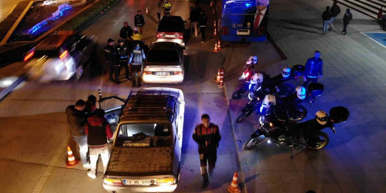 Çorum Polisinden “huzur 19” Uygulaması