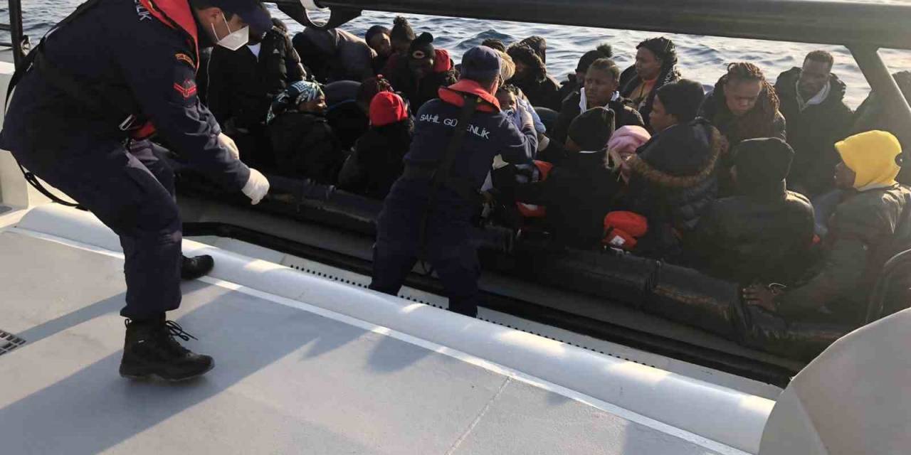 Aydın’da 83 Düzensiz Göçmen Kurtarıldı