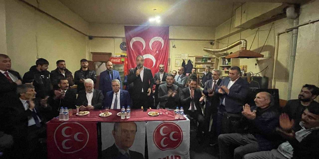 Mhp Aşkale Seçim Koordinasyon Merkezi’nde Coşkulu Açılış