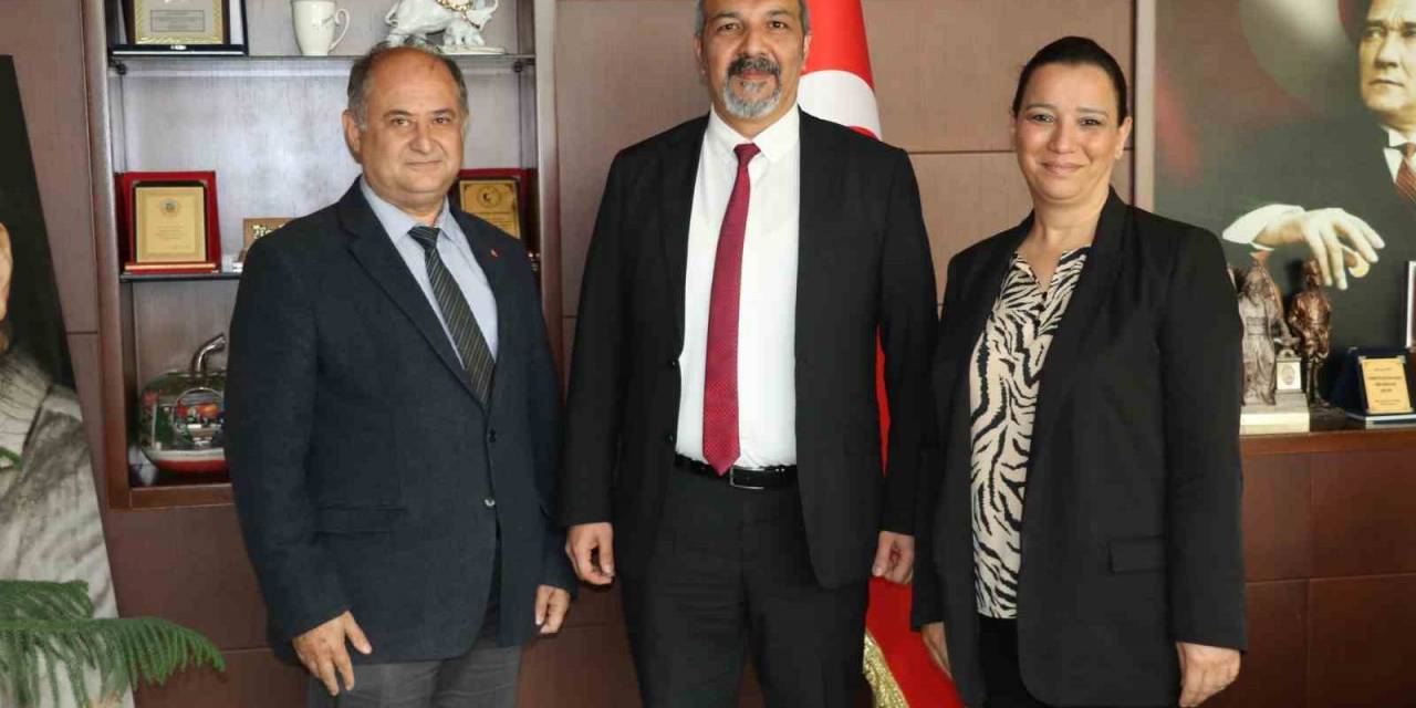 Söke Sağlık Hizmetleri Myo Müdürü Öztürk, Başkan Vekili Yerli İle Görüştü