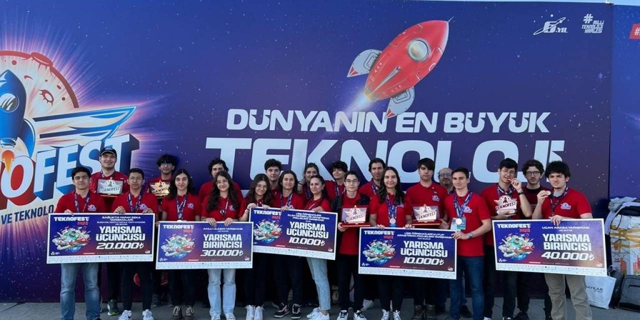 Bahçeşehir Koleji Öğrencileri, Teknofest’te Ödülleri Topladı