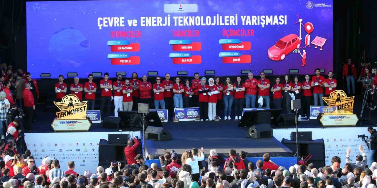 Teknofest 2023’te En Çevreci Projeler Ödüllendirildi