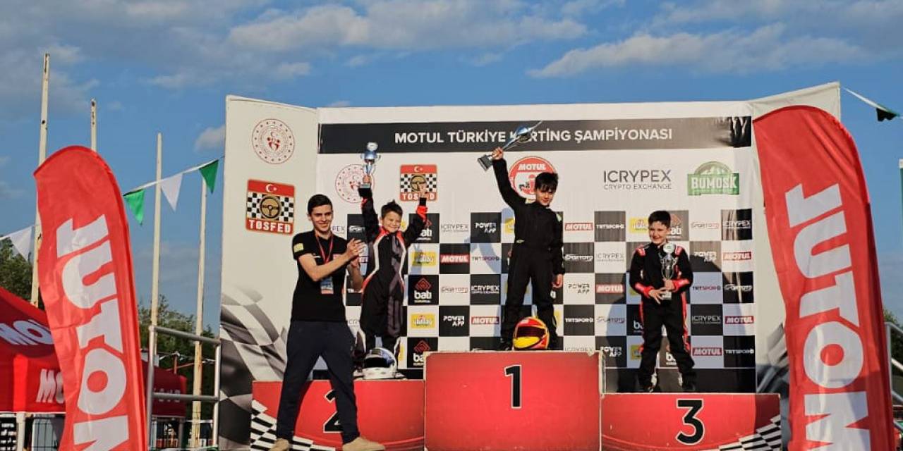 Karting Şampiyonasına Büyükşehir Yarışçıları Damga Vurdu
