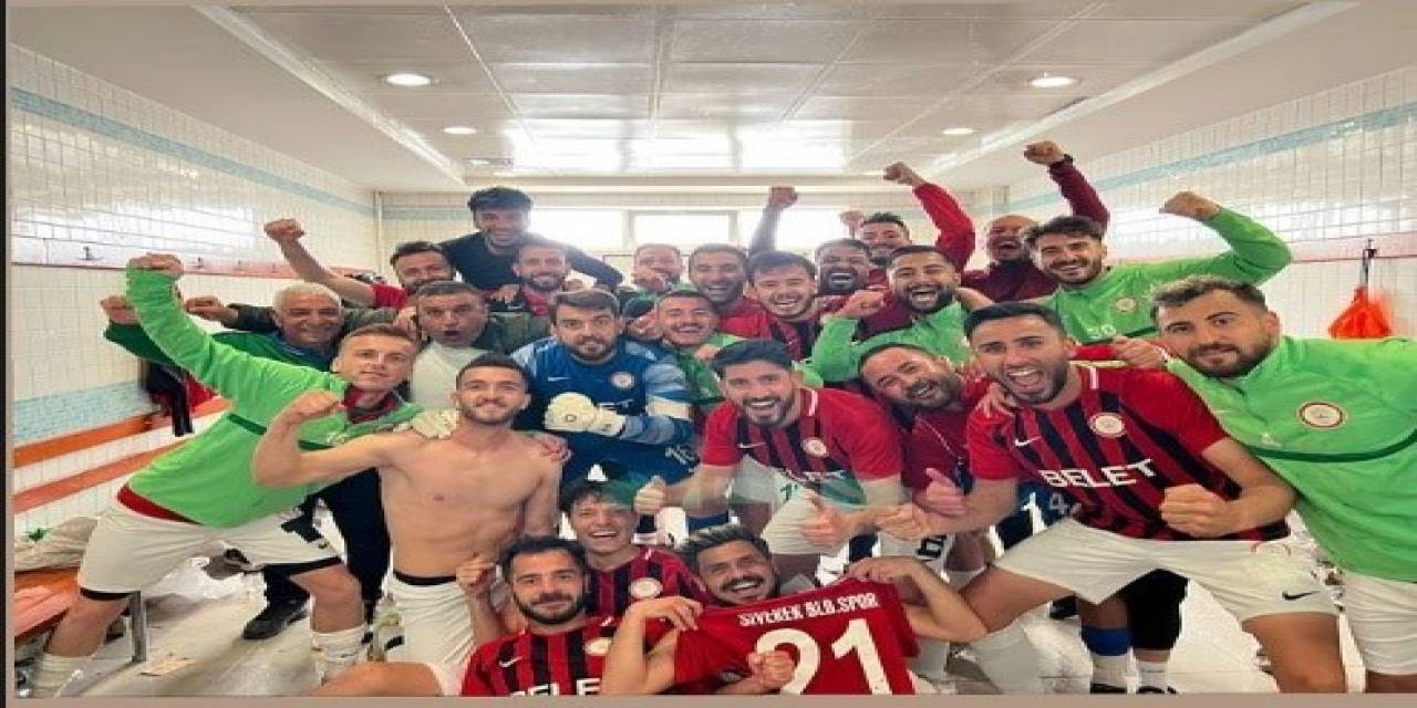 Bölgesel Amatör Lig Play-off: Siverek Belediyespor: 3 - 12 Bingölspor: 1