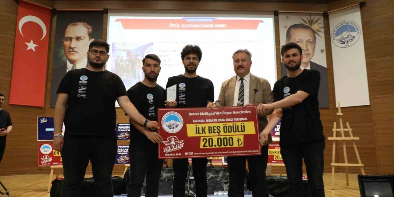 Teknofest’in Gururlarına Bir Ödül De Melikgazi’den