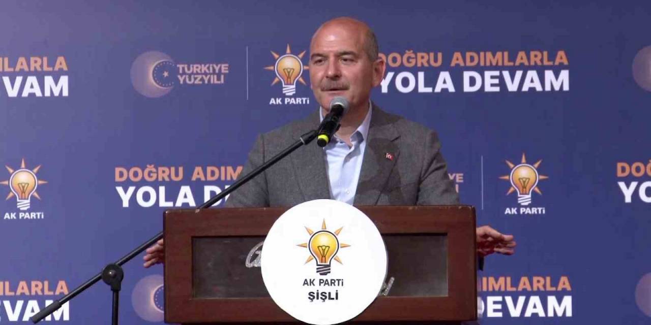 Bakan Soylu: "hdp Bayrağı Salladılar. Pkk’nın Zafer İşaretini Yaptılar"