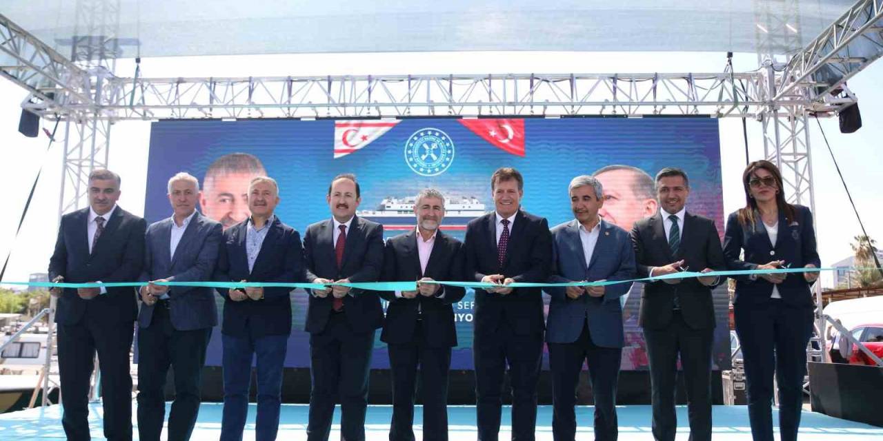 Törenle Hizmete Girdi: Mersin Ve Kktc’yi Ada-74 Buluşturacak