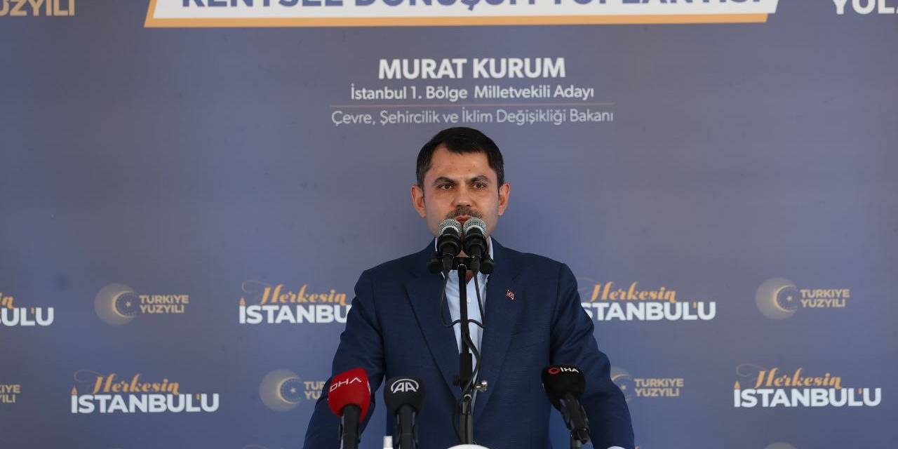 Bakan Kurum, Maltepe’de 3 Ayrı Mahallede Müjdeler Verdi