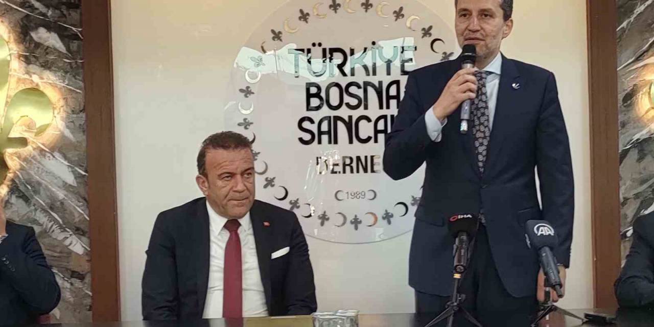 Fatih Erbakan, Bayrampaşa’da Bosna Sancak Derneği’ni Ziyaret Etti