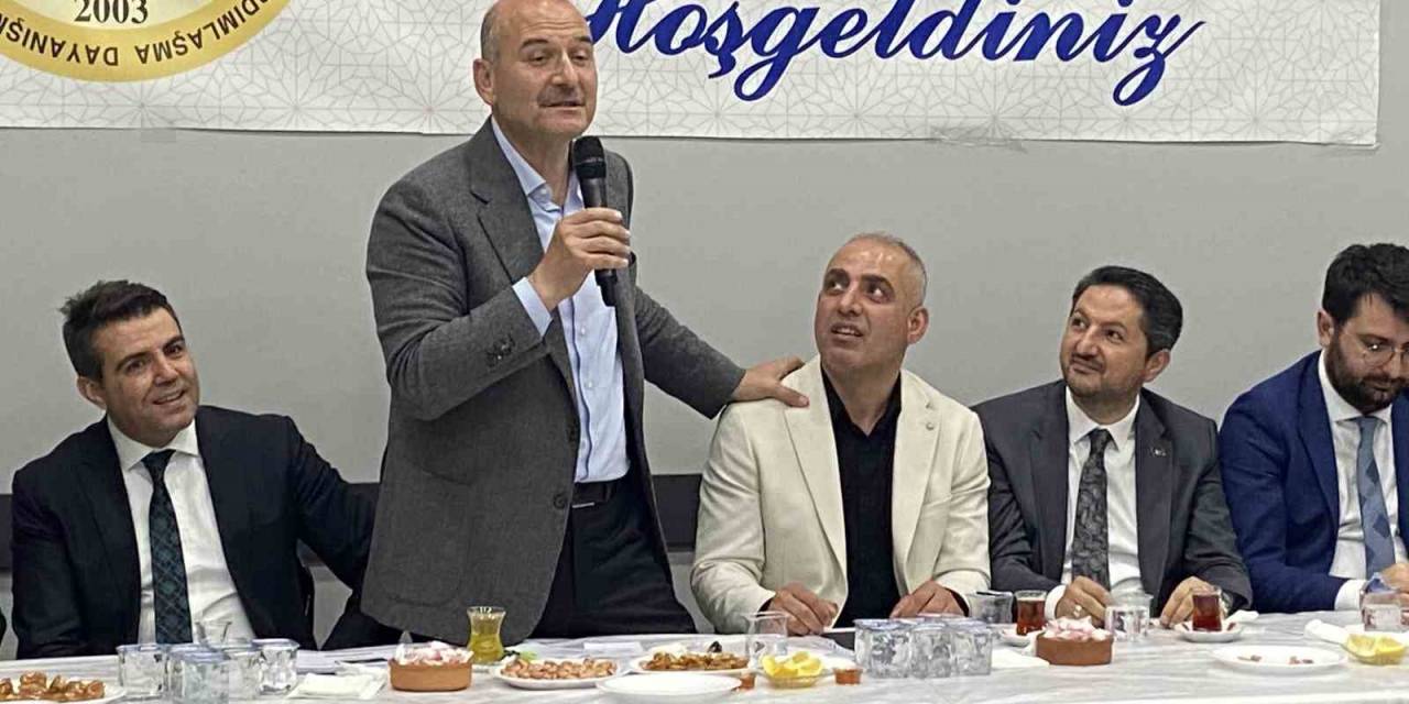 İçişleri Bakanı Soylu: "bu Ülkede Tayyip Erdoğan Sadece Altyapı Yatırımı Yapmadı, Tayyip Erdoğan Doğu İle Batıyı Barıştırdı”