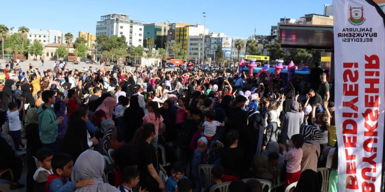 Şanlıurfa’da Depremden Etkilenen Çocuklar Gönüllerince Eğlendi