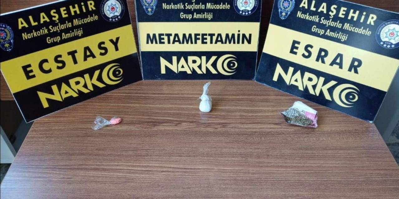 Manisa’da 20 Suç Kaydı Olan Şahıs Uyuşturucudan Yakalandı