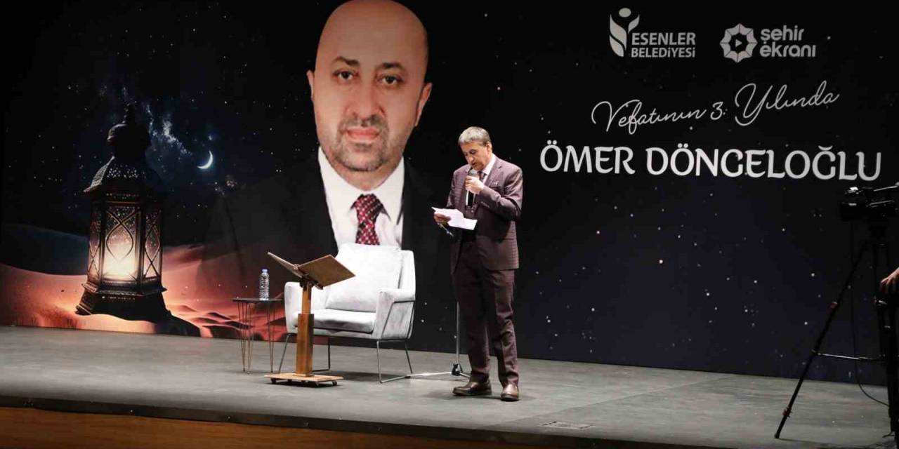 Ömer Döngeloğlu Vefatının 3. Yılında Anıldı