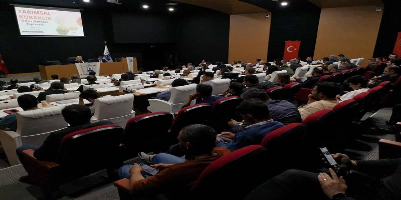 Çanakkale 2023 Yılı Tarımsal Kuraklık İl Kriz Merkezi Toplantısı Yapıldı