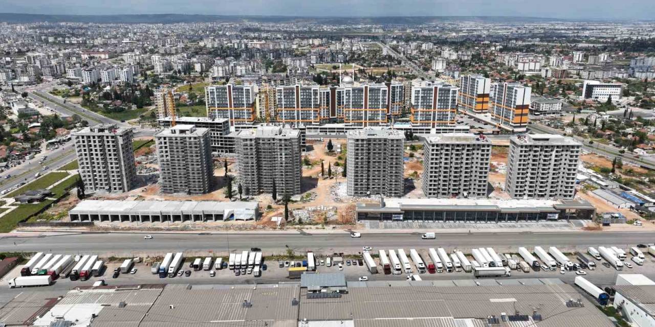 Güneş Mahallesi Kentsel Dönüşüm Projesi’nde Kaba İnşaat Tamamlandı