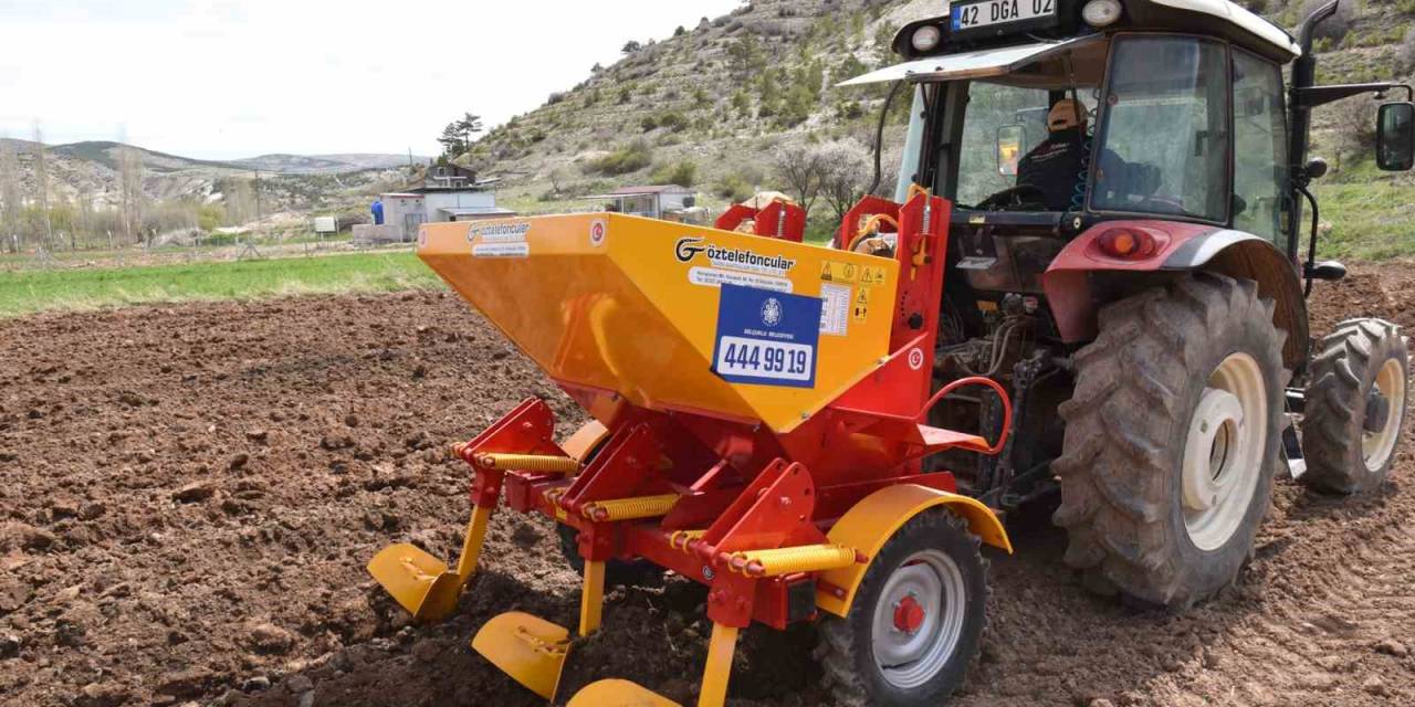 Selçuklu Belediyesi Tarımsal Üretime Katkı Sağlıyor