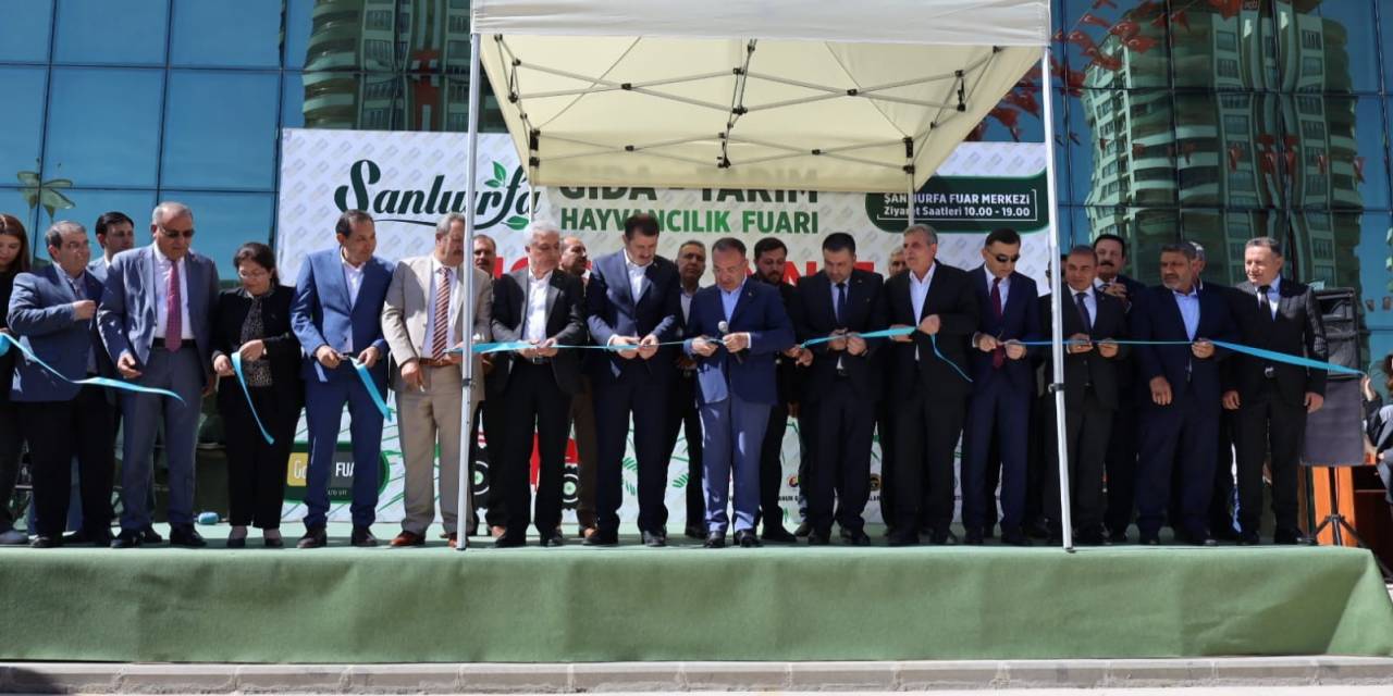 Bakan Bozdağ, Şanlıurfa’da Tarım Fuarı’nın Açılışını Yaptı