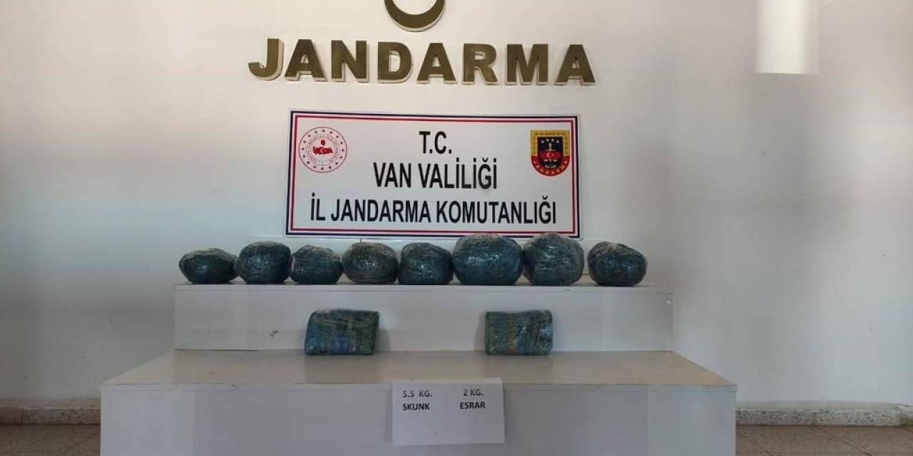 Başkale’de 7 Kilo 500 Gram Uyuşturucu Ele Geçirildi
