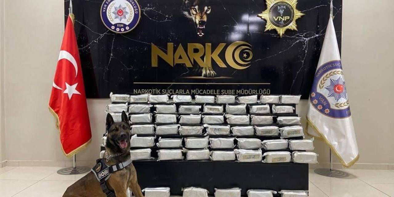 Van’da 60 Kilogram Eroin Ele Geçirildi