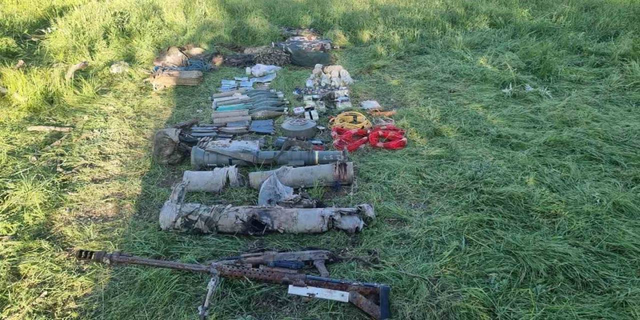 Pençe-kilit Operasyonu’nda Teröristlere Ait Çok Sayıda Silah Ve Mühimmat Ele Geçirildi