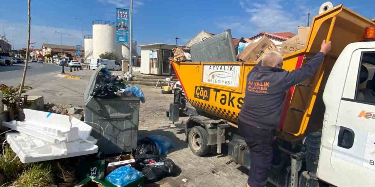 Ayvalık’ta Sezon Öncesi Detaylı Temizlik