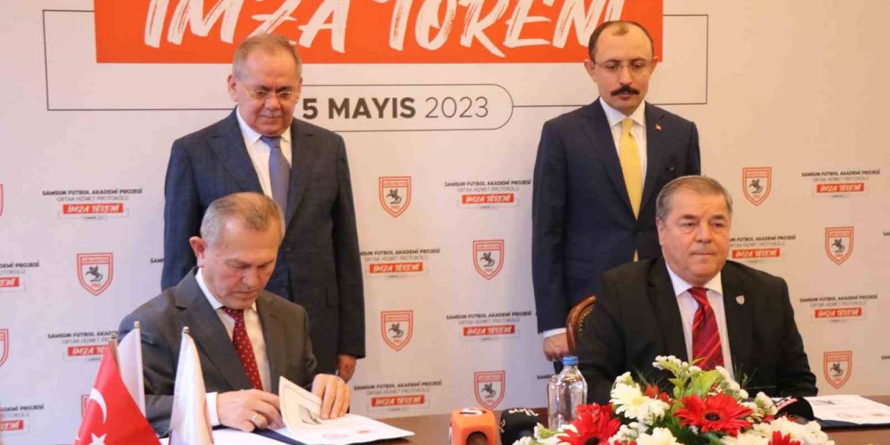 Samsunspor’un Altyapı Tesisleri Sorununu Çözen İmza