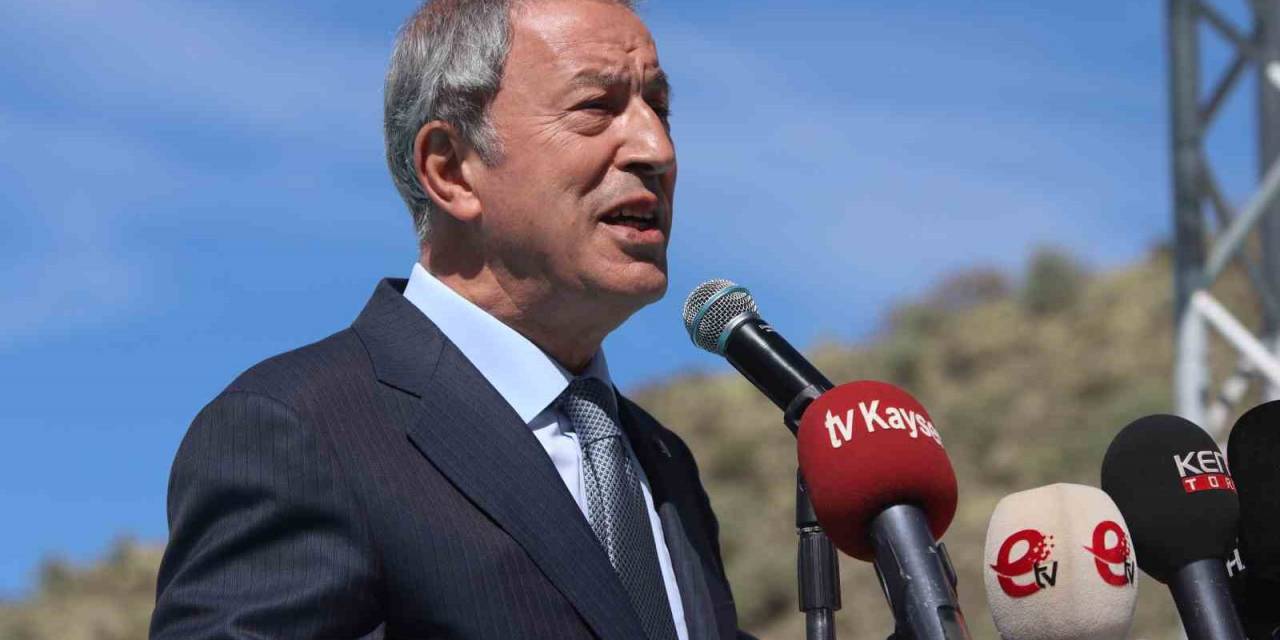 Milli Savunma Bakanı Akar: ”bizi Durdurmayacaklar, Bunlar Beyhude Gayret”
