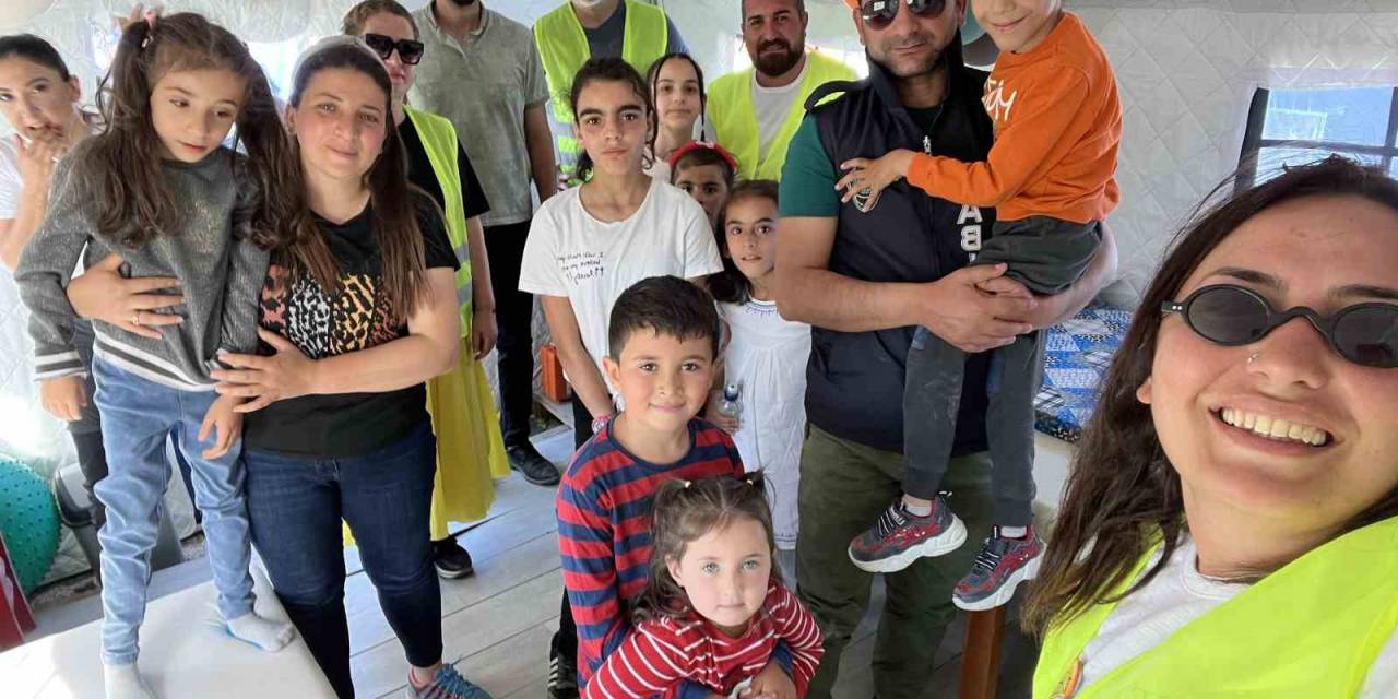 Hatay’da 17. Çadır Okul “özel Gereksinimli Öğrenciler” İçin Açıldı
