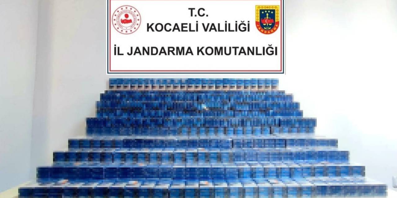Kocaeli’de Çok Sayıda Tarihi Eser Ve Binlerce Makaron Ele Geçirildi