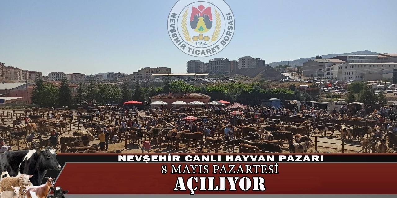 Nevşehir Canlı Hayvan Pazarı Yeniden Açılıyor