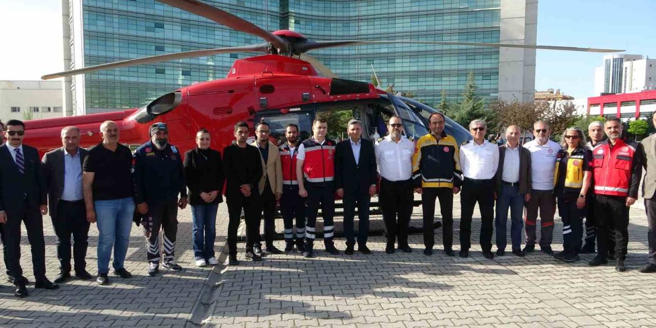 Helikopter Ambulans Malatya’da Hizmete Başladı