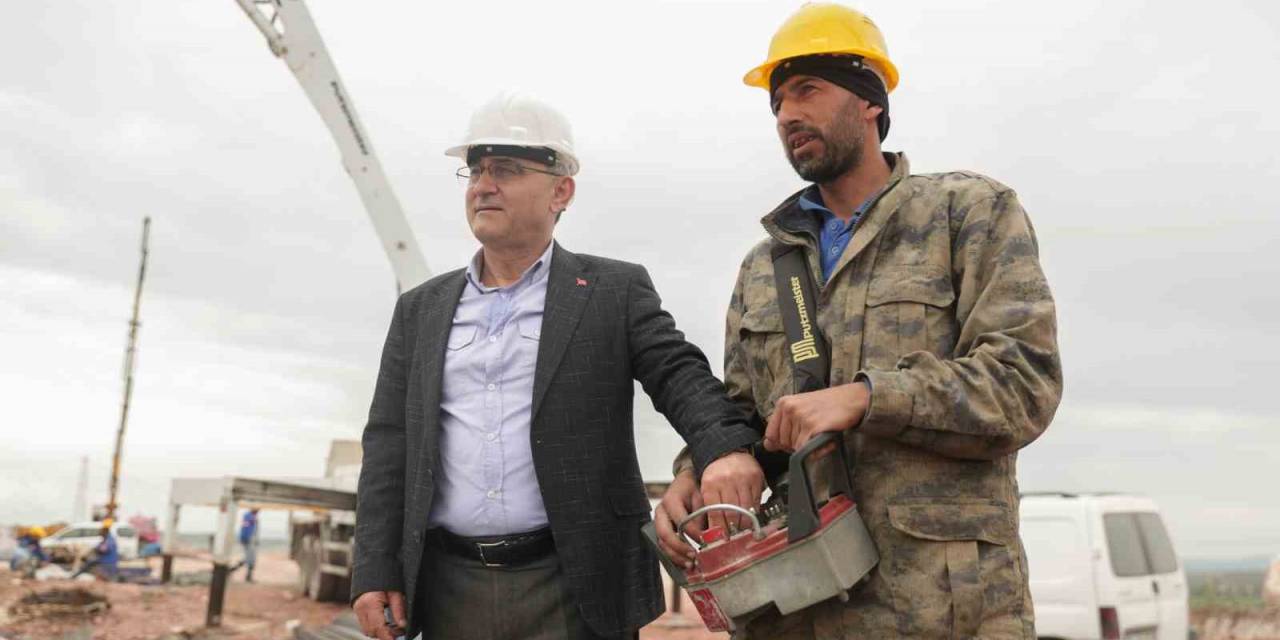 İnköy Küçük Sanayi Sitesi’nin Birinci Etabında Yer Alan Beşinci Bloğun Temelini Atıldı