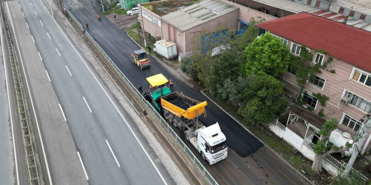 Körfez’de Bozulan Yollara Anında Müdahale