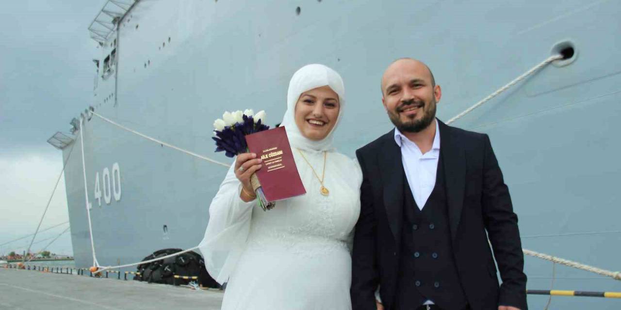 Gelin Ve Damat Dış Çekim İçin Tcg Anadolu’yu Tercih Etti