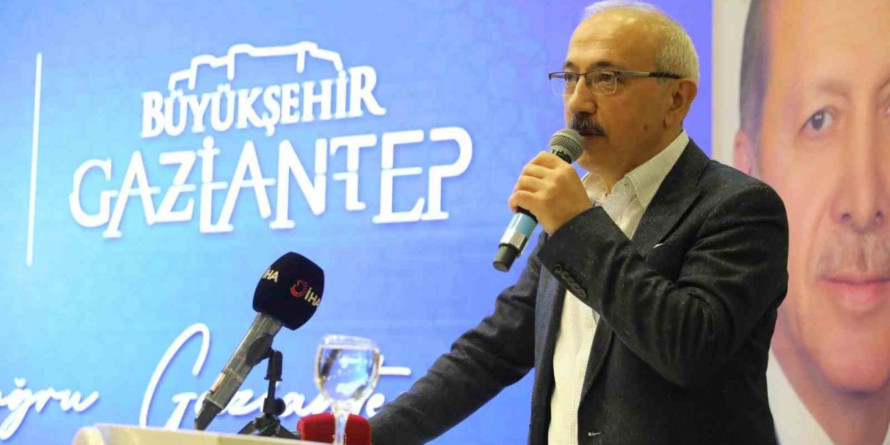 Eski Bakan Elvan’dan "gaziantep-mersin Hızlı Treni" Müjdesi