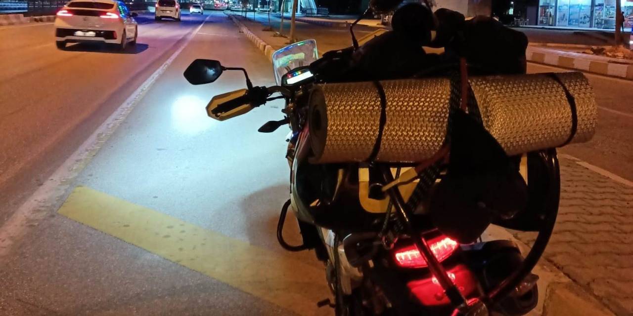 Vanlı Dağcı Motosikleti İle Türkiye Turu Yaptı