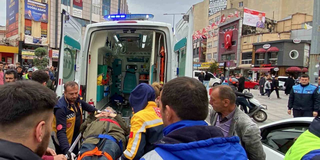 Kaza Sonrası Zabıta İle Vatandaş Arasında Gerginlik