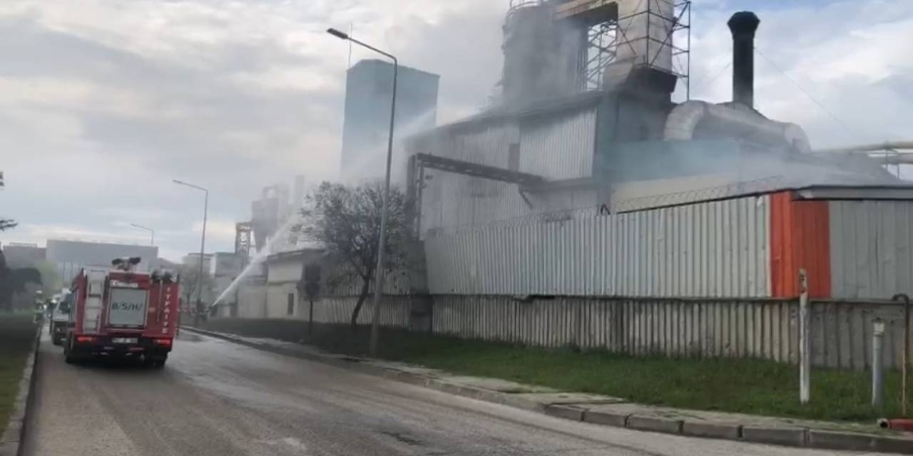 Kereste Fabrikasındaki Yangın Kontrol Altına Alındı