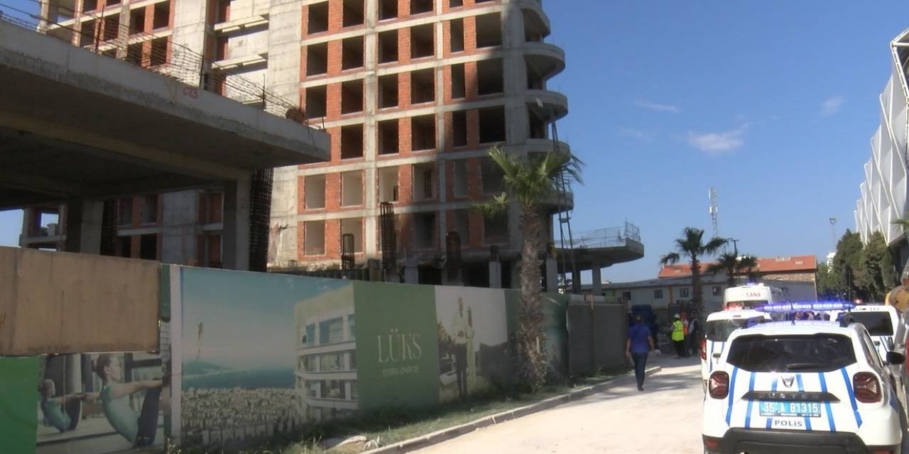 İzmir’de Üzerine Demir Düşen İşçi Hayatını Kaybetti