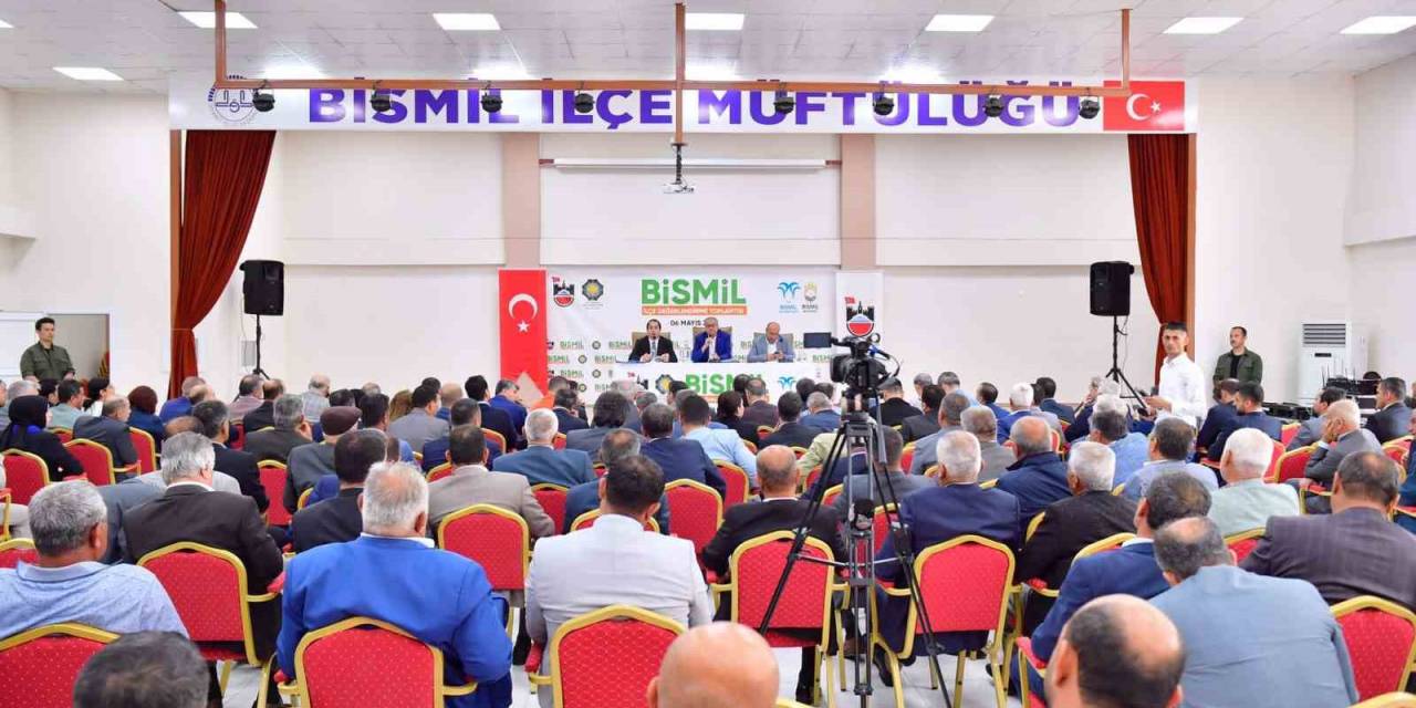 Vali Ali İhsan Su Bismil İlçesi Muhtarlarıyla Bir Araya Geldi
