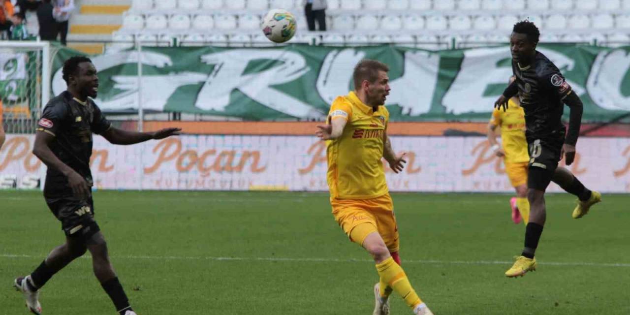 Spor Toto Süper Lig: Konyaspor: 2 - Kayserispor: 2 (maç Sonucu)