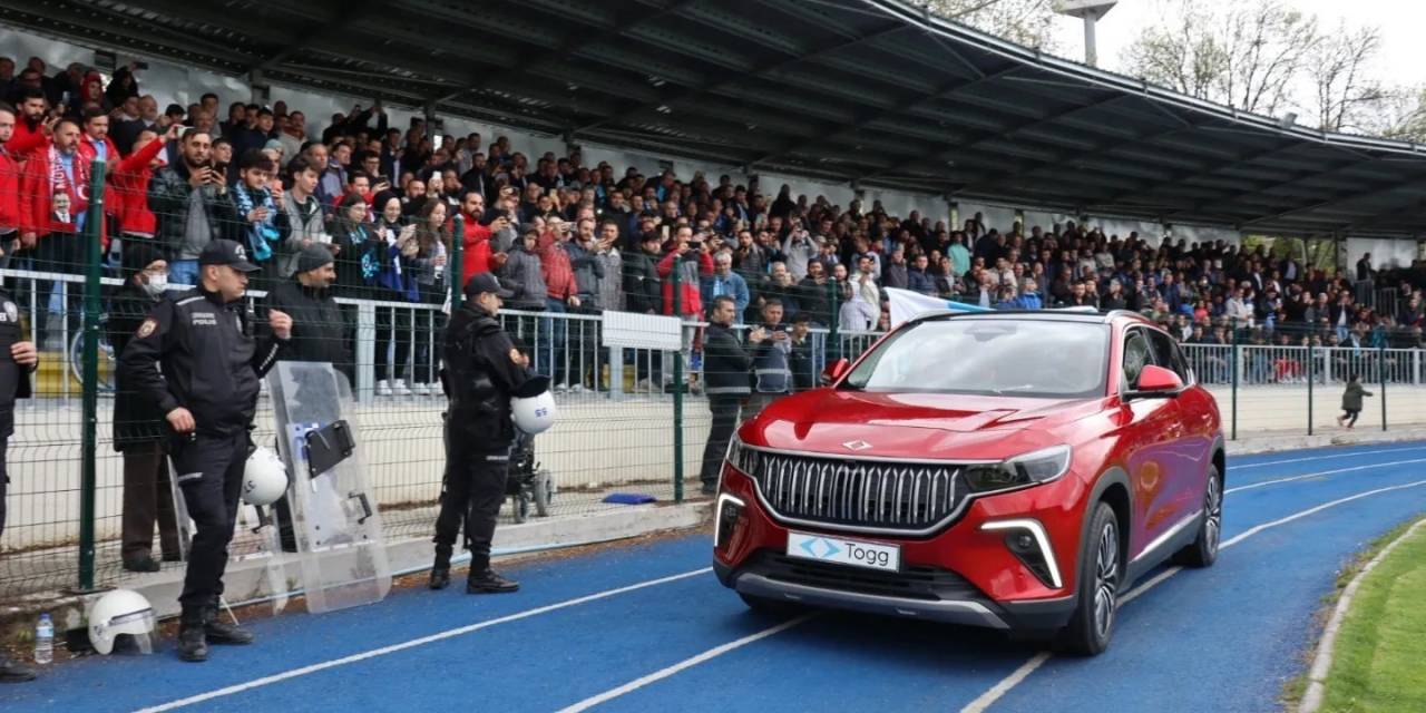 Kütahya Dumlupınar Stadyumu’nda Togg Heyecanı