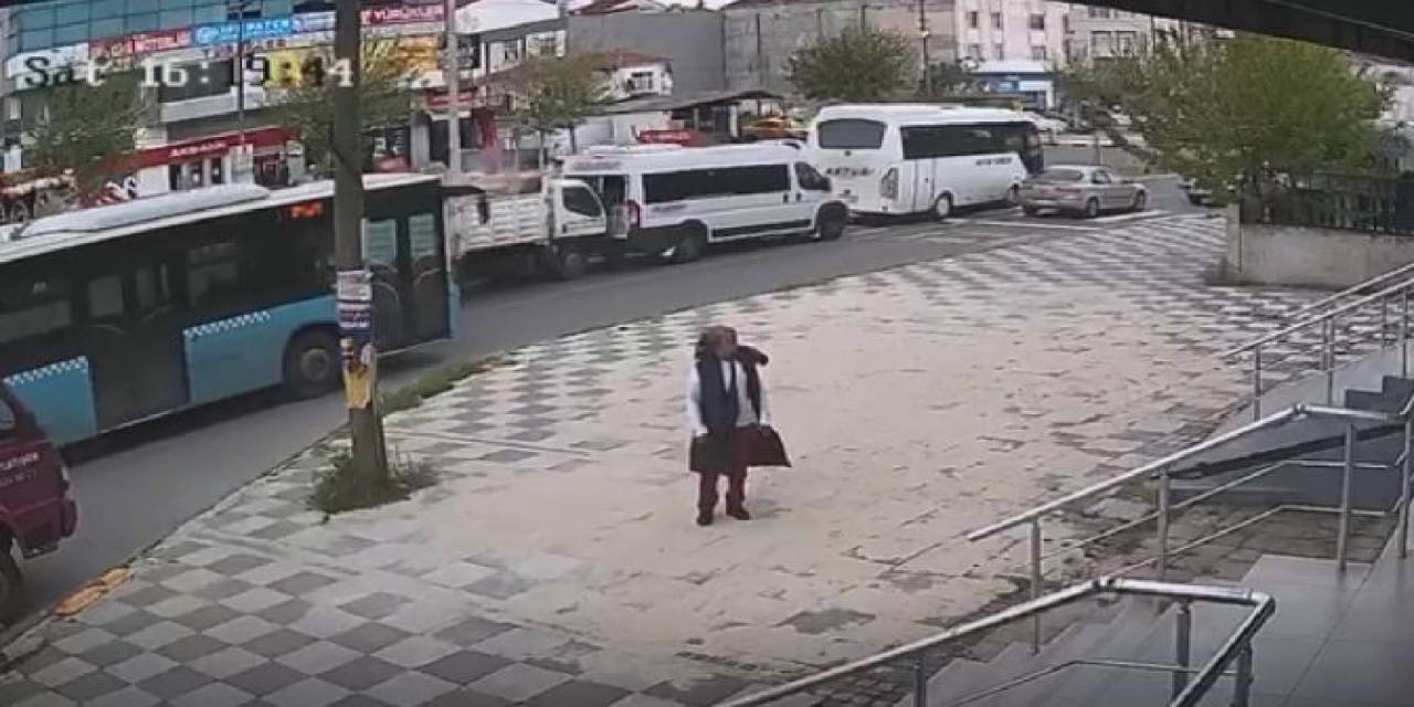 Tekirdağ’da 7 İşçinin Yaralandığı Zincirleme Kaza Kameraya Yansıdı