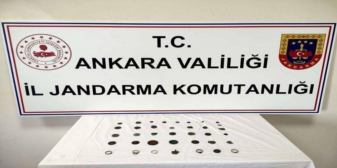 Başkent’te Farklı Dönemlere Ait 28 Adet Sikke Ele Geçirildi
