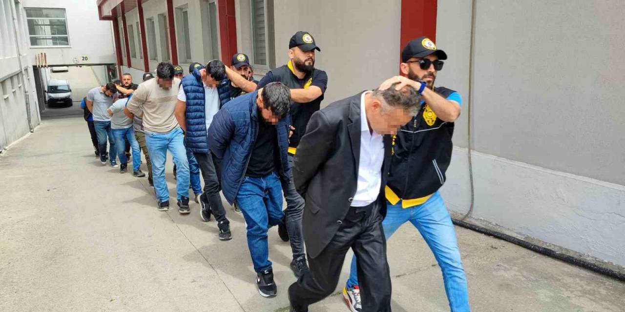 Otomobil Çetesine 6 İlde Şafak Baskını: 24 Gözaltı