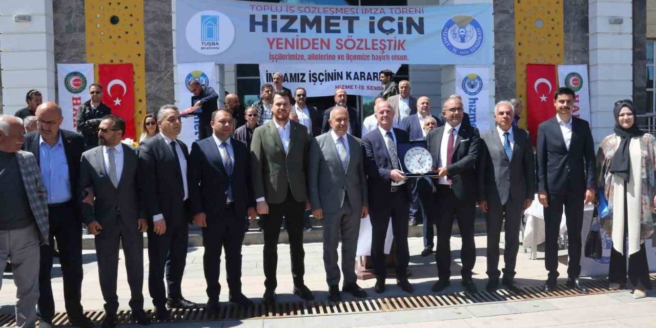 Tuşba Belediyesinde ‘toplu İş Sözleşmesi’ Sevinci