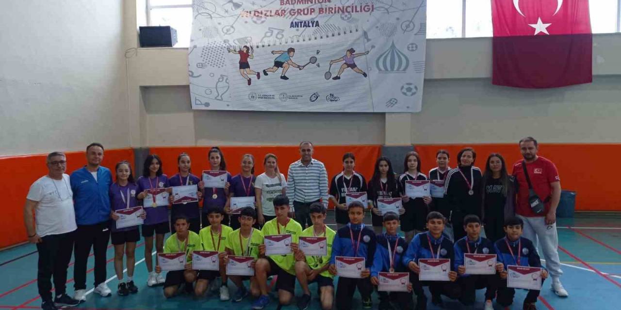 Badminton Turnuvasında Aydın’ı Başarıyla Temsil Ettiler