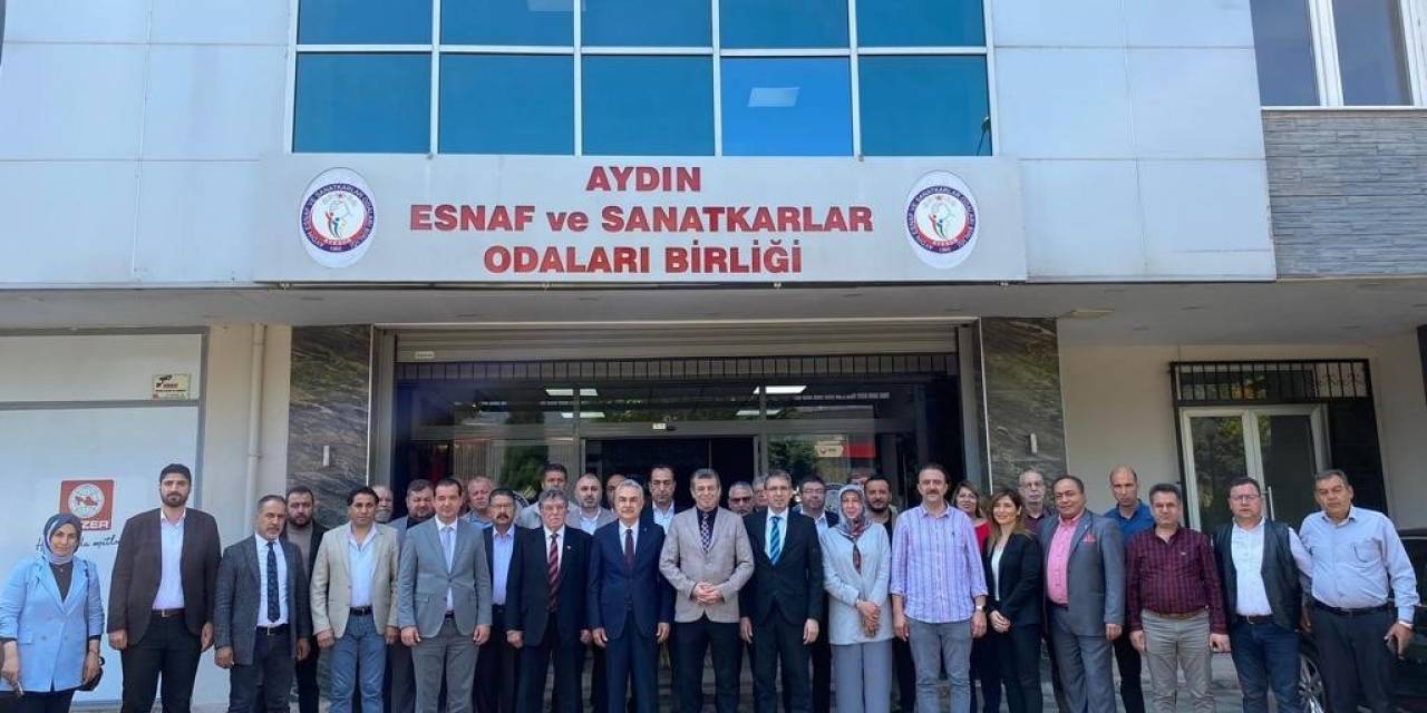 Ayesob Başkanı Künkcü: “esnafımızın Dertlerini Aktardık”