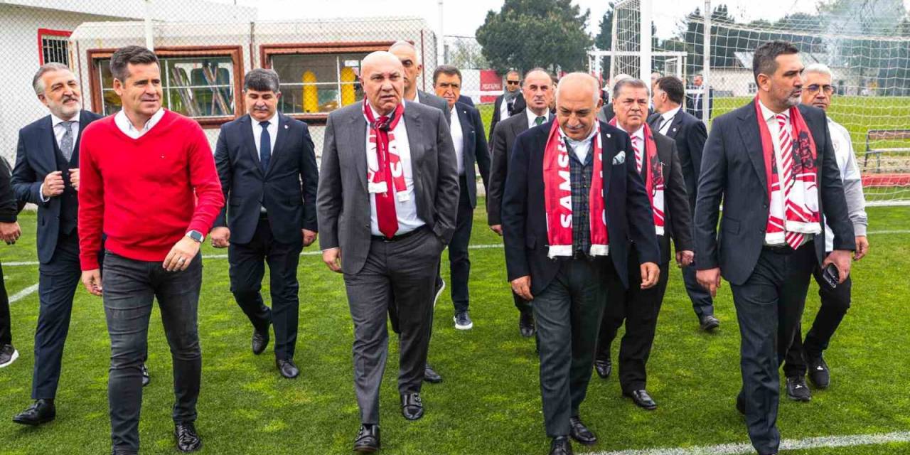 Tff Başkanı Büyükekşi, Samsunspor Tesislerini İnceledi