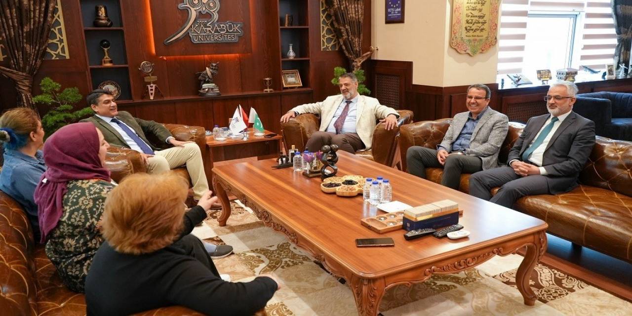 Kbü Rektörü Polat Pakistan’lı Heyeti Ağırladı